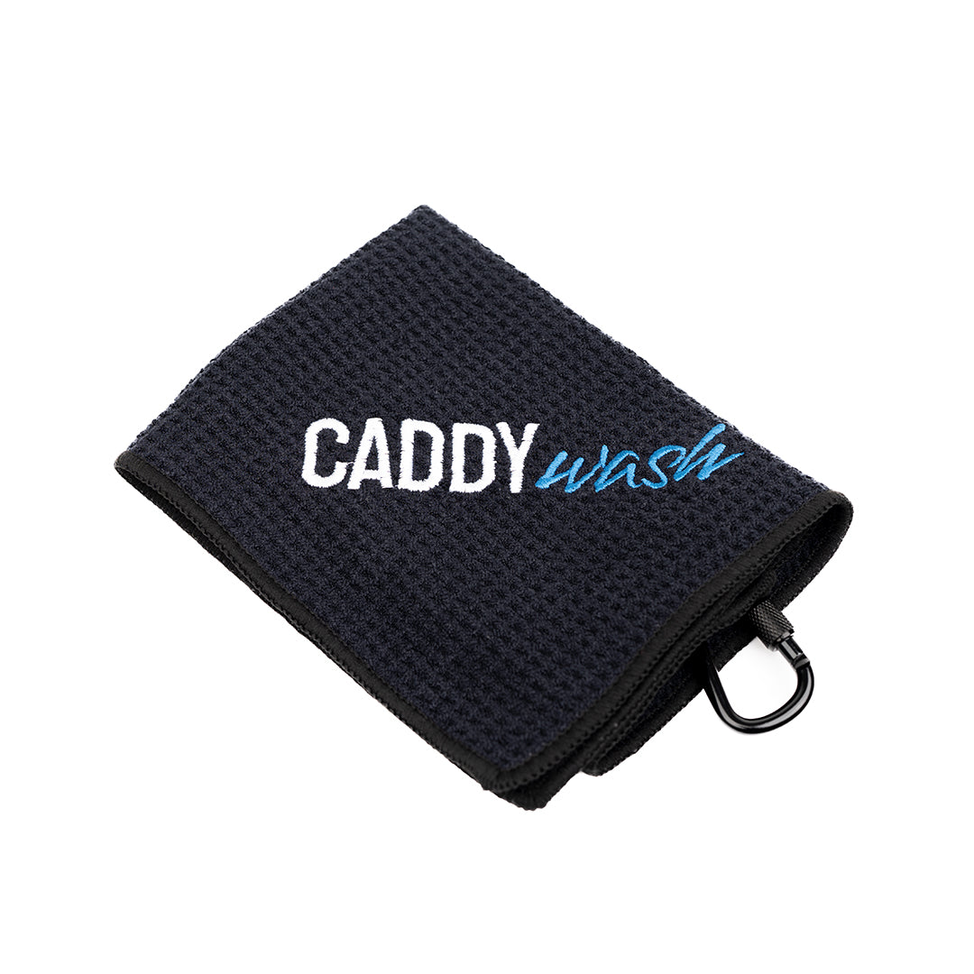 CADDYwash Waffle Microfibre Golf Towel